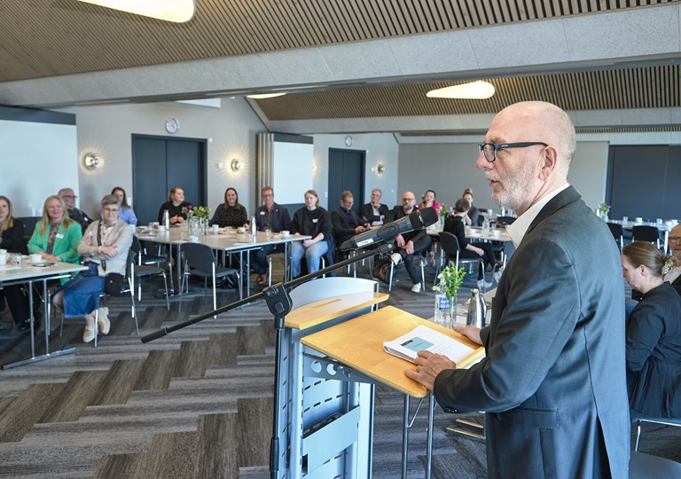 I går var Skive Kommune vært for Kultursamarbejdet i Midt- og Vestjyllands generalforsamling 2024. Foto: Gert Laursen