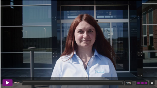 Watch video with Nadzeya from Skov A/S