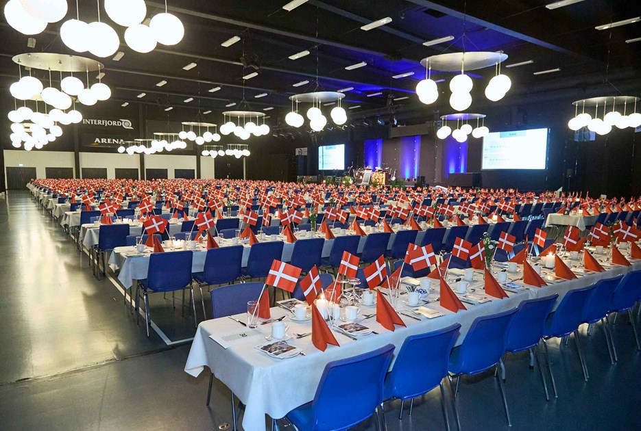 Skive Kommune hylder idrætsmestre og takker de frivillige med en fest den 12. april 2024. Foto: Gert Laursen