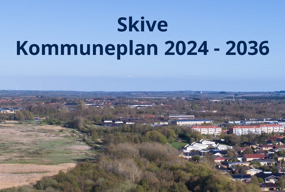 Forside til forslag til Skive Kommuneplan 2024-2036