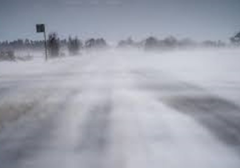 Sne på vejen