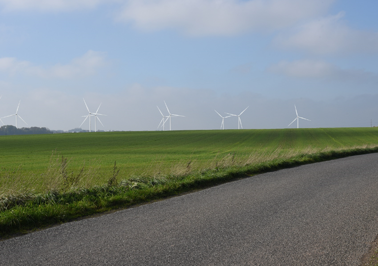 Visualisering af vindmøller ved GreenLab