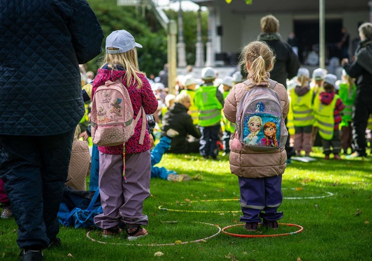 Børn der kan på vinder med læringsportalenskive.dk. Foto: Thomas Køser